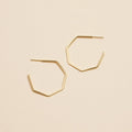 Madison Geometric Hoop Earrings