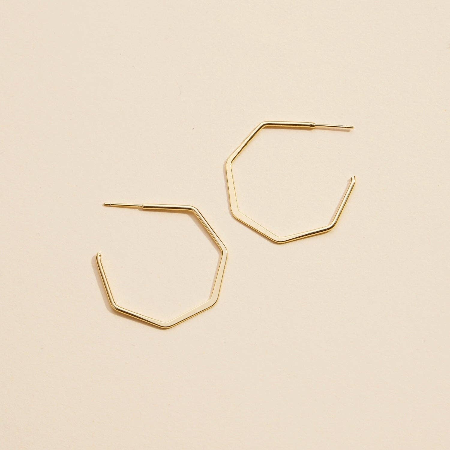 Madison Geometric Hoop Earrings