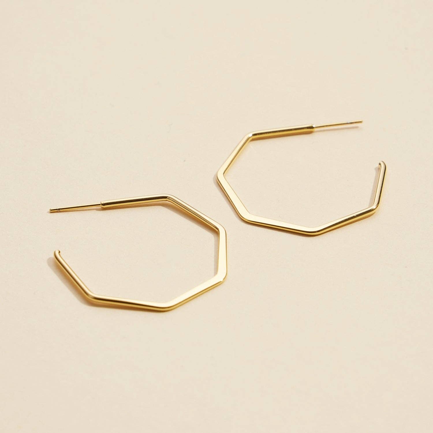 Madison Geometric Hoop Earrings