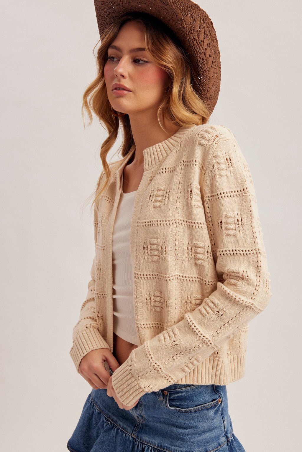 Haven Open Sweater Cardigan